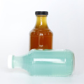 Vanjoin 16oz 500ml Clear Glass BBQ Sauce Bottle With Plastic Cap For Cooking